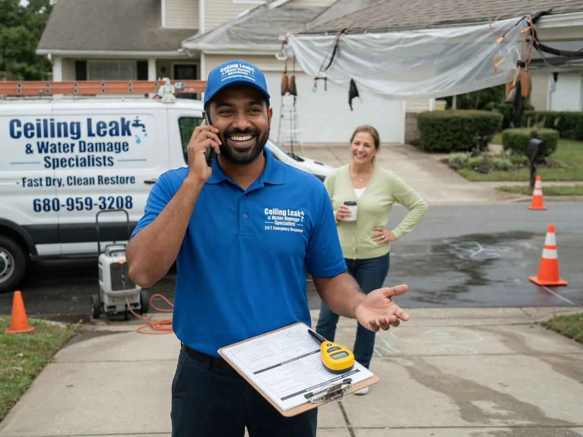 Ceiling Leak Cleanup Cambria Heights, NY FAQs
